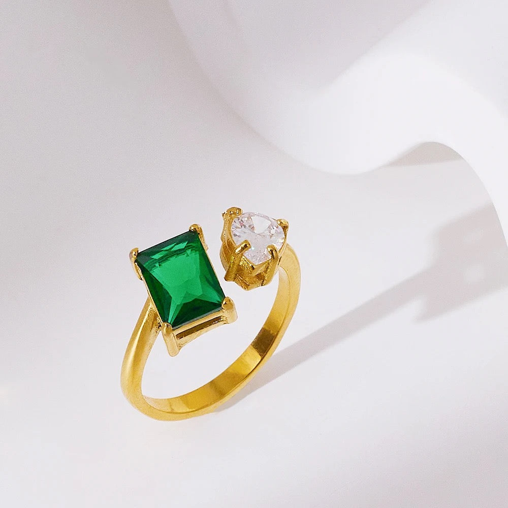 Kylie Green Ring